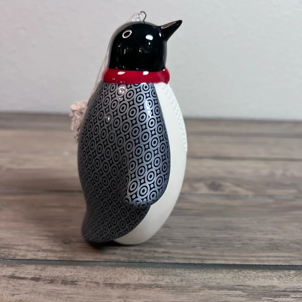 Hallmark Keepsake *NEW* Porcelain Christmas Ornament 2016 “Black Tie” Penguin‎